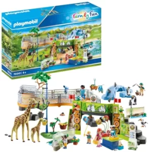 Image of Playmobil Family Fun Large Zoo (70341)