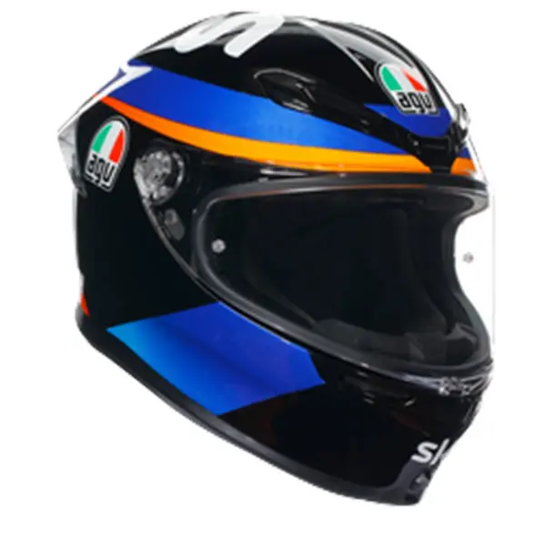 Image of AGV K6 S E2206 Mplk Marini Sky Racing Team 2021 002 Full Face Helmet Size S