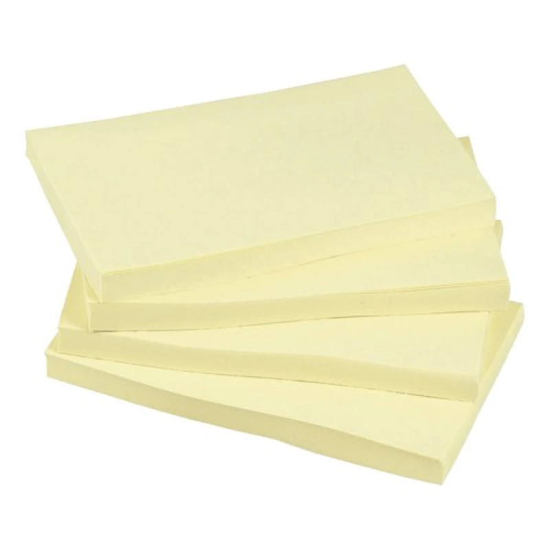 Image of 5 Star Office Re-Move Notes 100 Sheets 76x127mm Yellow (12 Pack) 296646