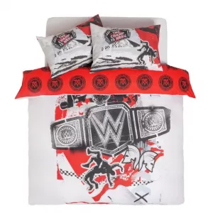Image of WWE World Heavyweight Champion Double Duvet Cover
