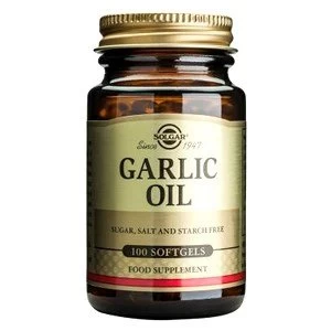 Image of Solgar Garlic Oil Softgels 100 softgels.
