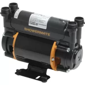 Image of Stuart Turner Showermate Standard Twin Shower Pump 2.0 bar in Black Plastic