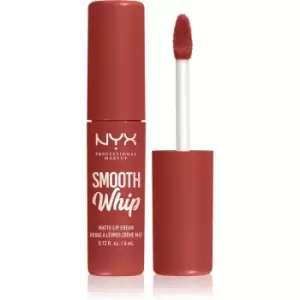 Image of NYX Professional Makeup Smooth Whip Matte Lip Cream Velvet Lipstick with Smoothing Effect Shade 03 Latte Foam 4 ml