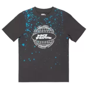 Image of No Fear New Graphic T Shirt Junior Boys - Grey