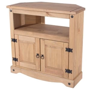 Image of Halea 2-Door Corner TV Cabinet