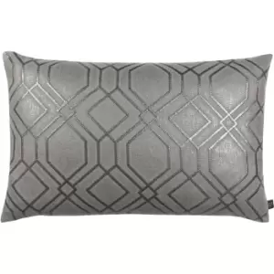 Image of Prestigious Textiles Othello Cushion Cover (One Size) (Graphite)