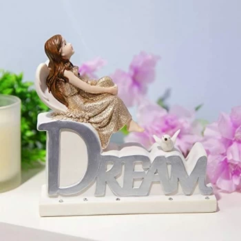 Image of Thoughts Of You Angel Figurine - Dream