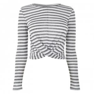 Image of JDY Long Sleeve Top - Multi Stripe