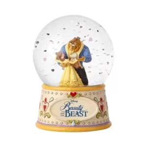 Image of Disney Traditions Beauty and the Beast Moonlight Waltz Waterball