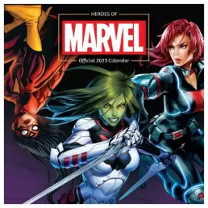 Image of Women of Marvel Wall Calendar 2023, Multi