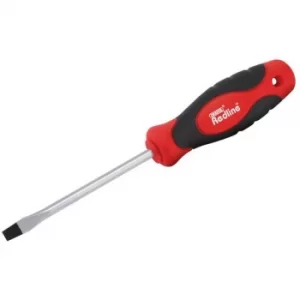 Image of Draper Plain Slot Soft-Grip Screwdriver (6 x 100mm)