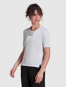 Image of adidas Terrex Tee, White, Size L, Women