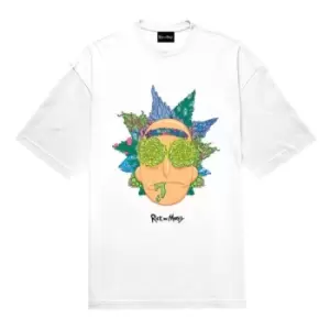 Image of Rick & Morty T-Shirt Ricks Head CP Size M