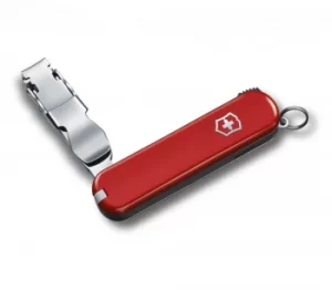 Image of Nail Clip 582 pocket knife (red, 65 mm)