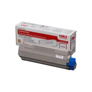 Image of OKI 43872307 Standard Capacity Cyan Laser Toner Ink Cartridge
