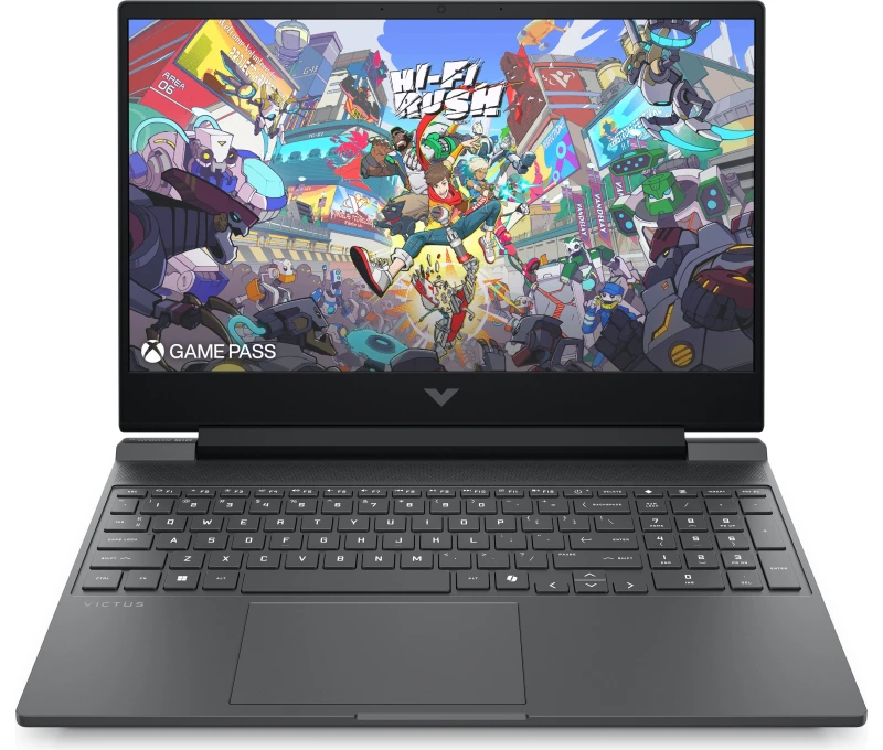 Image of HP Victus Gaming 15-fa2000na 15.6" Gaming Laptop - Intel Core  5, 512GB SSD - Mica Silver, Mica Silver