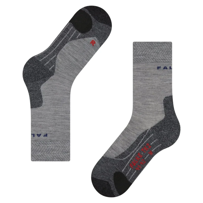 Image of Falke Womens socks Falke TK2 Melange Gris Female 37/38