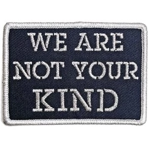 Image of Slipknot - We Are Not Your Kind Stencil Standard Patch