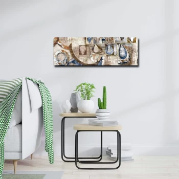 Image of 3090ABSC - 002 Multicolor Decorative Canvas Painting