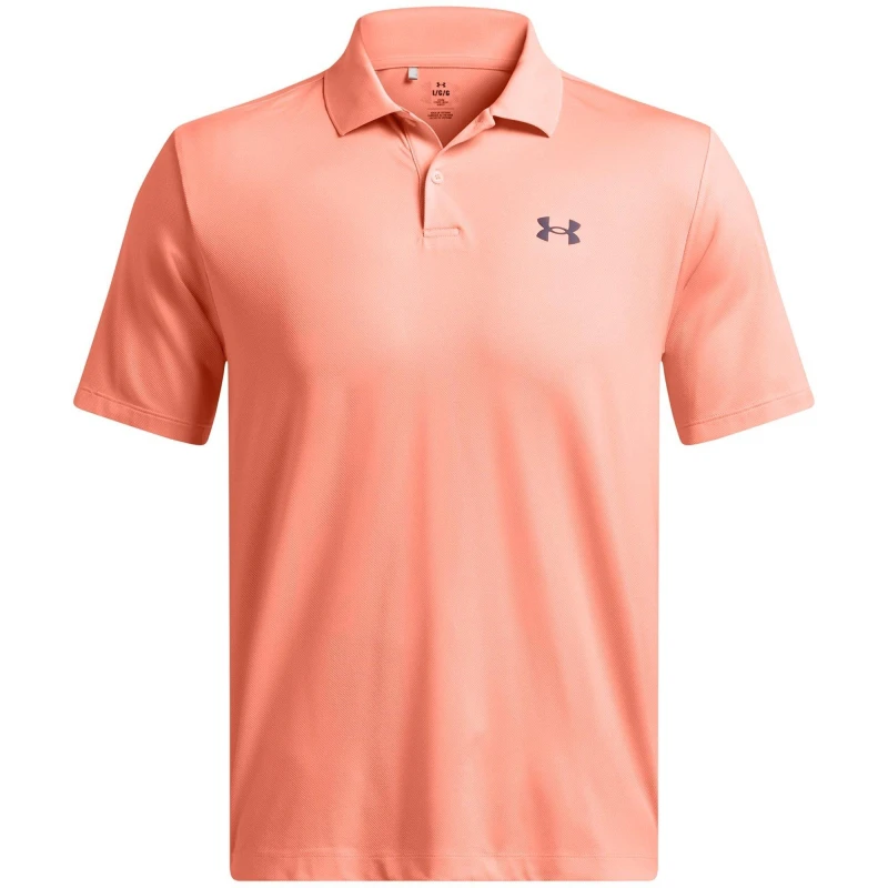 Image of Under Armour Matchplay Polo Mens Flare Orange male M