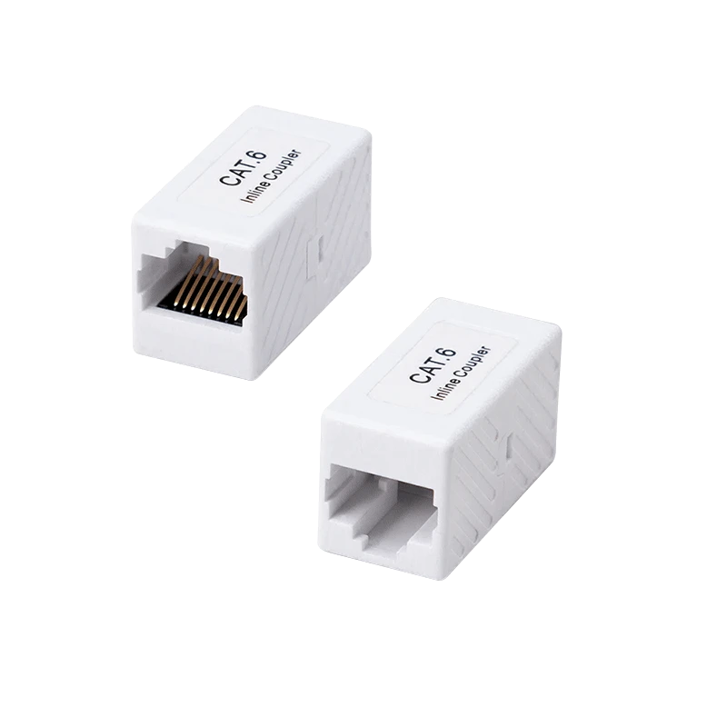 Image of LogiLink RJ45 Inline Coupler. Cat.6. mini type. unshielded