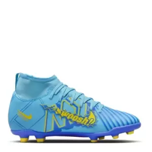 Image of Nike Mercurial Superfly Club DF Junior FG Football Boots - Blue