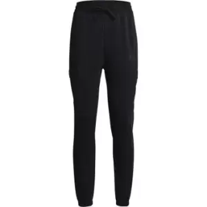 Image of Under Armour Project Rock Fleece Pants Ladies - Black