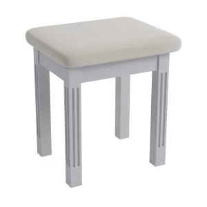 Image of Bingley Dressing Table Stool - Grey