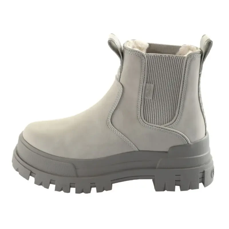Image of Buffalo Womens ankle boots Buffalo Aspha Chelsea Warm Gris Female 37