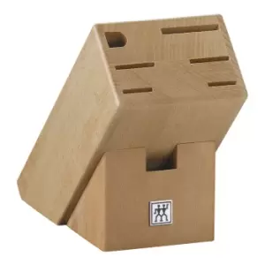 Image of ZWILLING 7 slot brown Knife block empty
