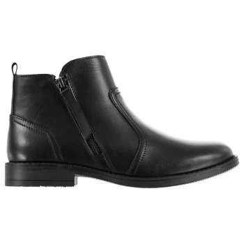 Image of Linea Zip Boots - Black