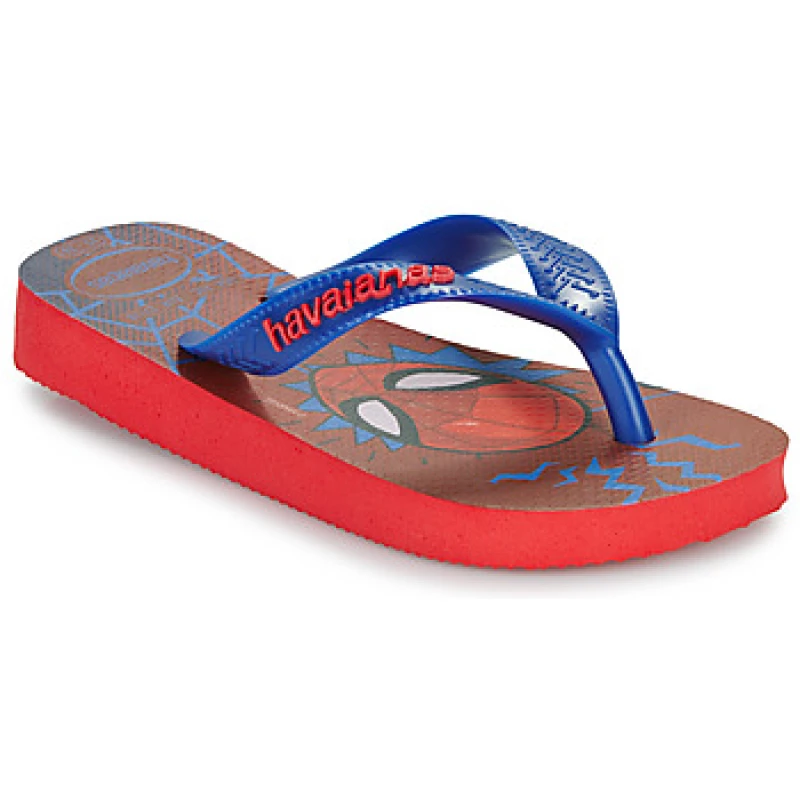 Image of Havaianas KIDS TOP MARVEL II boys's Children's Flip flops / Sandals in Red