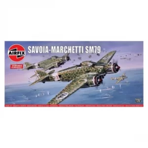 Image of Airfix Savoia-Marchetti SM79 Model Kit