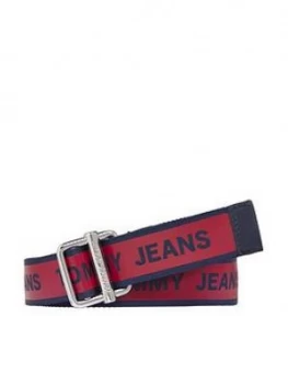 Image of Tommy Jeans Tommy Jeans Logo Webbing Belt 3.5