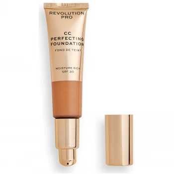 Image of Revolution Pro CC Perfecting Foundation 26ml (Various Shades) - F10