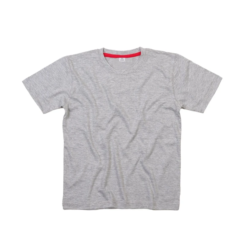 Image of Babybugz Heather Melange Supersoft T-Shirt in Grey Size: 2-3 Years Grey Unisex 2-3 Years