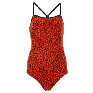 Image of Slazenger Thinstrap Swimsuit Womens - Orange