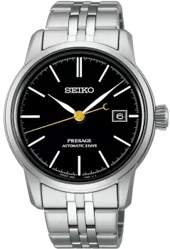 Image of Seiko Presage Watch Deep Black Urushi Lacquer