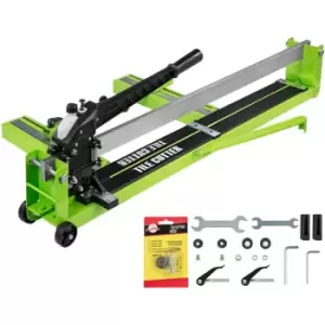 Image of VEVOR Tile Cutter 31.5-Inch Manual Tile Cutter 1.4-Inch Tile Cutting Machine Ceramic Porcelain Tile Cutter w/Laser Guide All-Steel Frame and Bonus