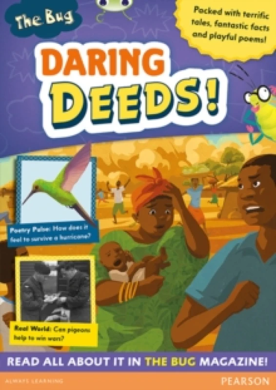 Image of Narinder Dhami Bug Club Pro Guided Y4 Daring Deeds Book Multi unisex