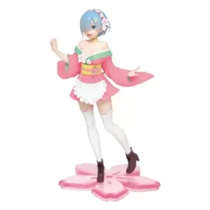 Image of Re:Zero Precious PVC Statue Rem Original Sakura Image Ver. Renewal 23cm