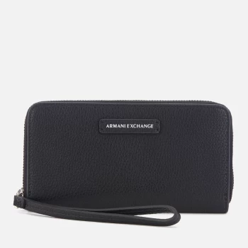 Image of Armani Exchange Angie Zip Around Purse