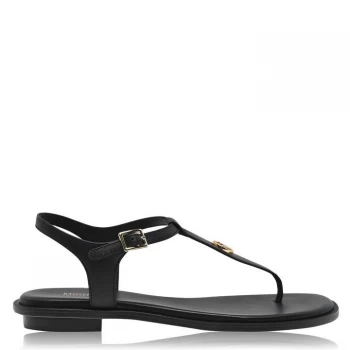 Image of Michael Kors Mallory Sandals - Black 001