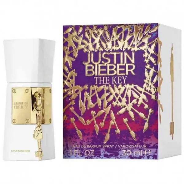 Image of Justin Bieber The Key Eau de Parfum For Her 30ml