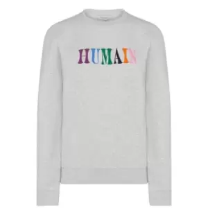 Image of French Connection Humain Organic Sweatshirt - Grey