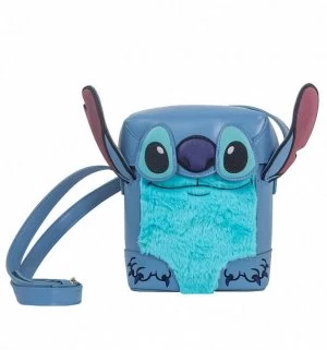 Image of Danielle Nicole Disney Lilo and Stitch Stitch Face Box Cross Body Bag