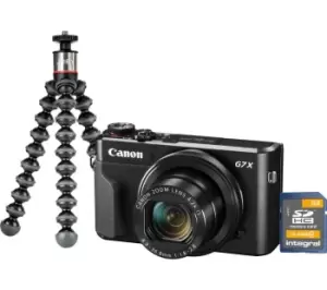 Image of Canon PowerShot G7 X MK II Compact Camera Vlogging Kit, Black