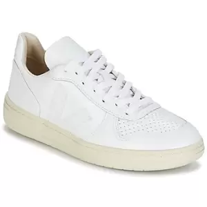 Image of Veja V-10 womens Shoes Trainers in White,8,9,9.5,10.5,11,11,12