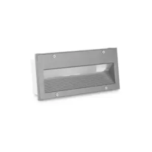 Image of Leds-C4 Micenas - Outdoor LED Recessed Wall Light Micenas LED Grey 25.5cm 648lm 3000K IP65