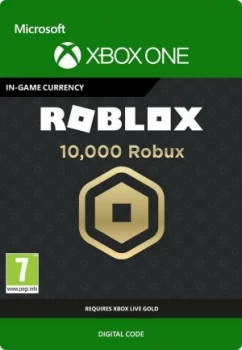 Image of Microsoft Xbox One Roblox 10000 Robux